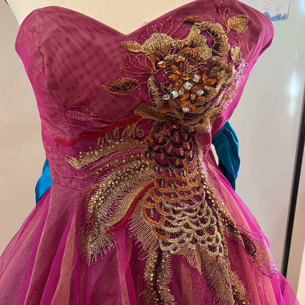 Strapless Prom Dress